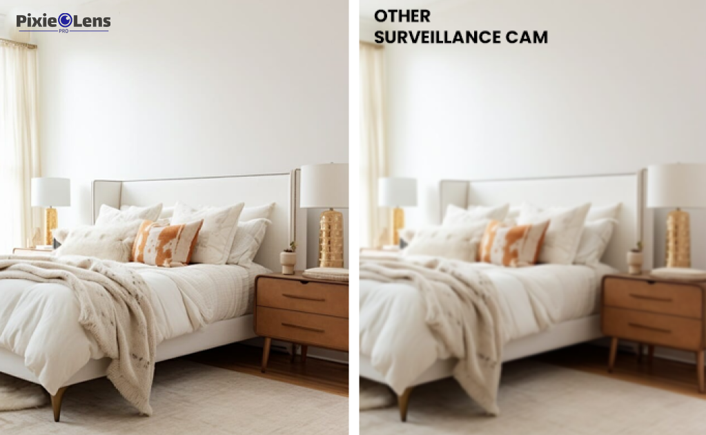 Comparison of image taken with PixieLens Pro vs other cameras